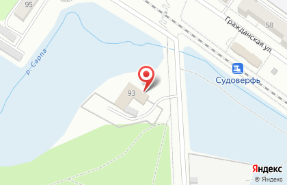 Торгово-сервисная компания СВН в Красноармейском районе на карте