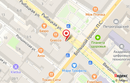Агентство недвижимости в Санкт-Петербурге на карте