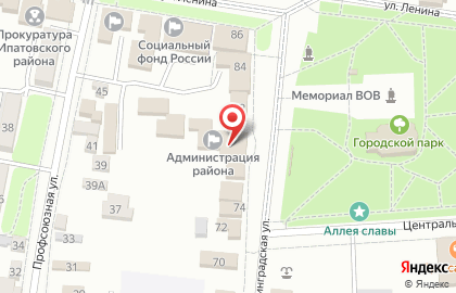 Телефон доверия главы администрации Ипатовского района на карте