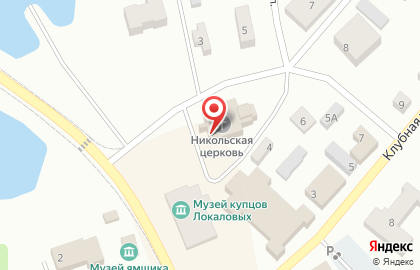 Церковь Николая Чудотворца в Ярославле на карте