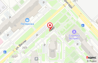 Чистые Луга на улице Весны на карте