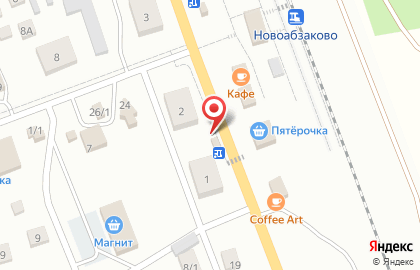 Продуктовый магазин в Уфе на карте