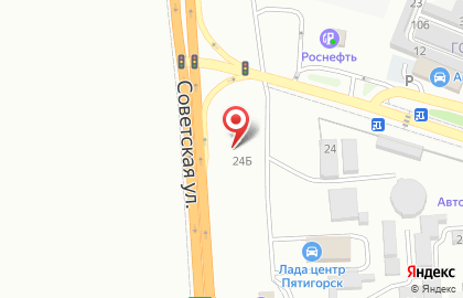 Автомойка самообслуживания Ehrle в Минеральных Водах на карте