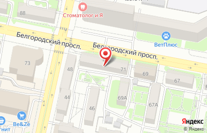 Сервисный центр OK-CENTER на Белгородском проспекте на карте
