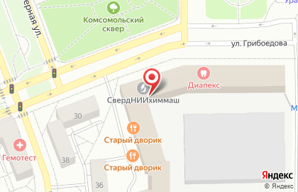 Росгосстрах Банк в Екатеринбурге на карте