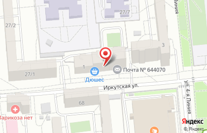 Мини-маркет Дюшес на карте
