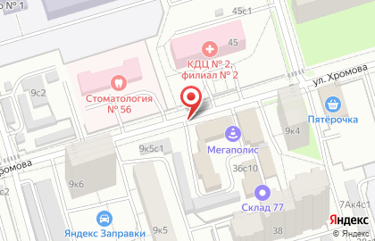 Мир Детских Товаров на Преображенской площади на карте