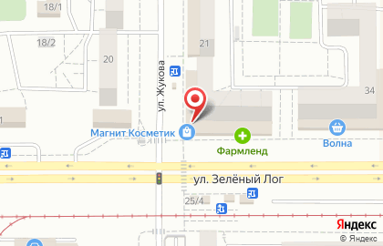 Супермаркет Одна цена в Орджоникидзевском районе на карте