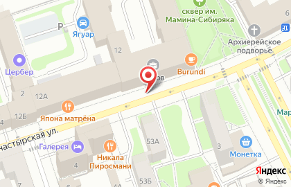 Дискаунт на Монастырской улице на карте