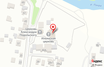 Храм Илии Пророка, пос. Лемешово на карте