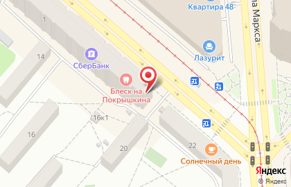 Медицинский центр Врачебная практика на метро Площадь Карла Маркса на карте