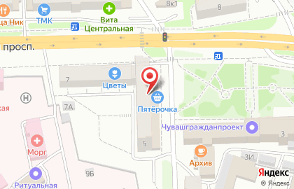 СберБанк на Московском проспекте, 5 на карте