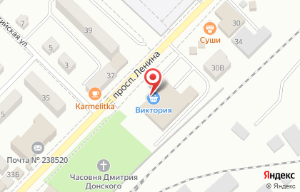 Банкомат СберБанк в Калининграде на карте