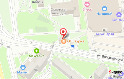 Цветочный магазин в Нижнем Новгороде на карте