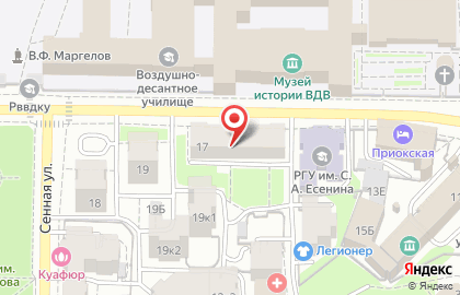 Стоматологическая клиника Дантист на Семинарской улице на карте