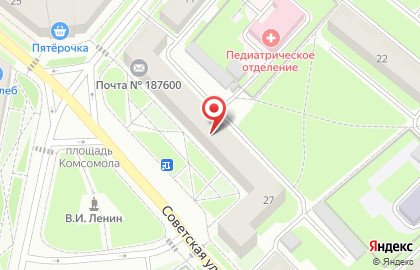 Водолей, Специализированный Магазин Сантехники на Советской улице на карте