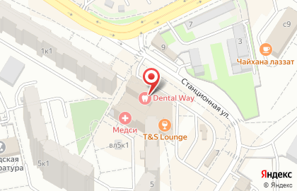 Аптека Планета Здоровья на Станционной улице в Мытищах на карте