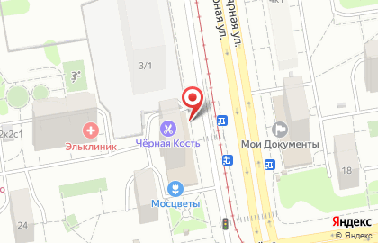 Цветочный магазин на Бабушкинской на карте