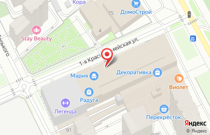 Завод металлокровли Сталькомплект в Свердловском районе на карте