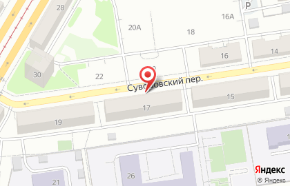 Компания IT технология в Суворовском переулке на карте