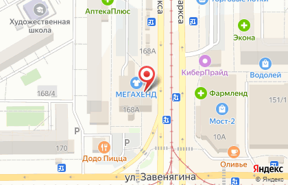 Мост-2 на карте