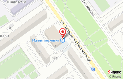 Магазин косметики и бытовой химии Магнит Косметик в Тракторозаводском районе на карте