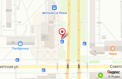 Каравай в Комсомольске-на-Амуре на карте