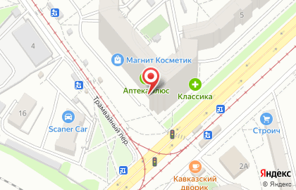 ГеоМед на улице Смазчиков на карте