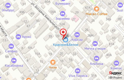 Магазин овощей и фруктов на улице Свердлова на карте