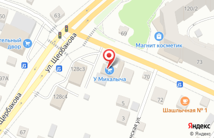 Инструментально-метизный магазин У Михалыча на улице Дружбы на карте