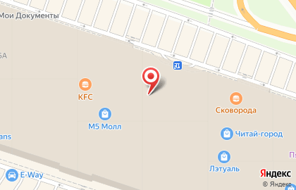 Салон обуви MILANA в ТЦ "М5 Молл" на карте