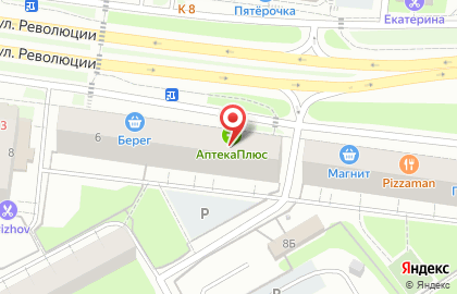 Магазин разливного пива Наш Хмель в Свердловском районе на карте