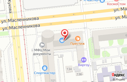 Кулинарный супермаркет Самовар на улице Масленникова на карте