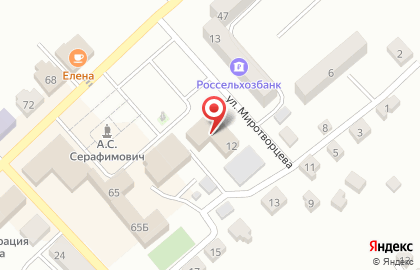 Серафимовичский районный суд на карте