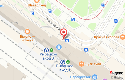 Банкомат СберБанк в Санкт-Петербурге на карте