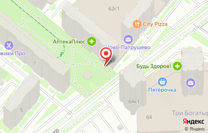 Аптека Планета Здоровья на улице Федюнинского на карте