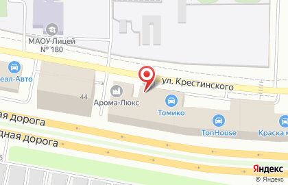 Уральская Строительная Теплоэнергетическая компания на улице Крестинского на карте