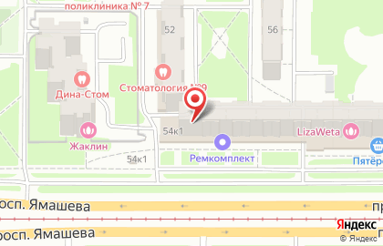 Библиотека №23 в Ново-Савиновском районе на карте