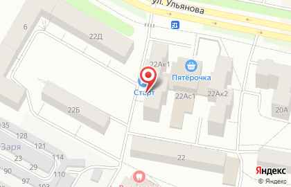 ОАО Банкомат, Россельхозбанк на улице Ульянова на карте