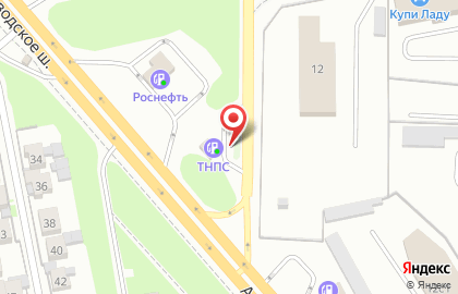АЗС ТНПС на Автозаводском шоссе на карте