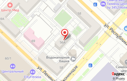Компания по предоставлению квартир посуточно Аавеню 7 на карте