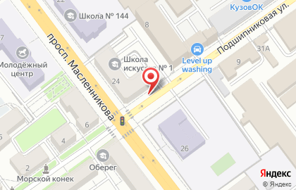 Детско-родительский центр Обережка на проспекте Масленникова на карте