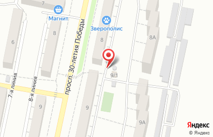 Магазин Морозовский хлеб в Челябинске на карте
