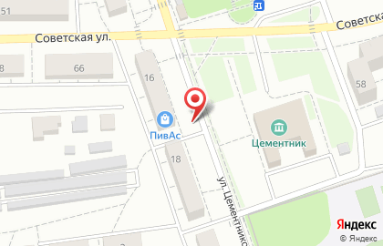 Магазин СырМаг на улице Цементников на карте