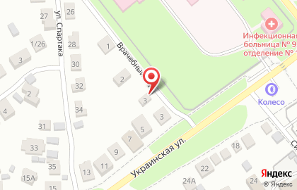ТАЛЕР на Украинской улице на карте