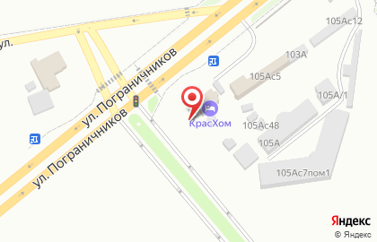 Гостиница КрасХом на карте
