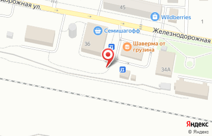 Фирменный магазин Ермолино на Железнодорожной улице на карте