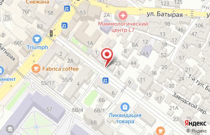 Ателье по пошиву одежды в Ленинском районе на карте