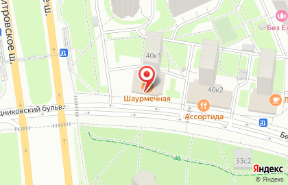 Супермаркет Пятёрочка в Москве на карте