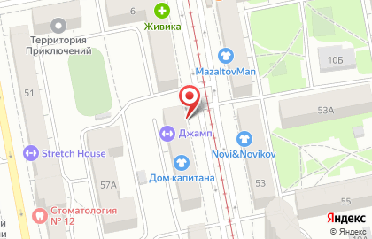 Салон-парикмахерская ЛИК на улице Луначарского на карте